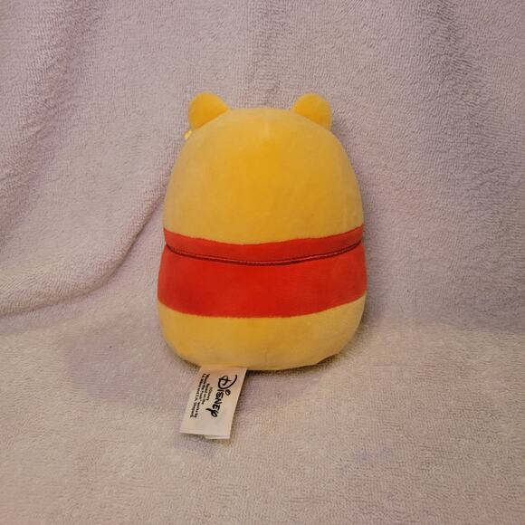 Disney Winnie The Pooh Bear 7 inch Kellytoy Stuffed Plush Toy Squishmallow - Picture 7 of 7